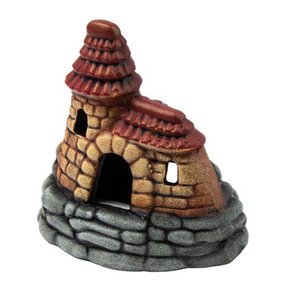 Замок с высокой крышей